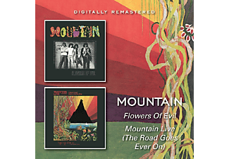 Mountain - Flowers Of Evil / Mountain Live (The Road Goes Ever On) (Remastered) (CD)