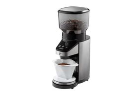 MELITTA 1027-01 E CALIBRA ELEK KAFFEEMUEHLE Kaffeemühle Schwarz/Edelstahl ( 160 Watt, Kegelmahlwerk aus Stahl) | MediaMarkt