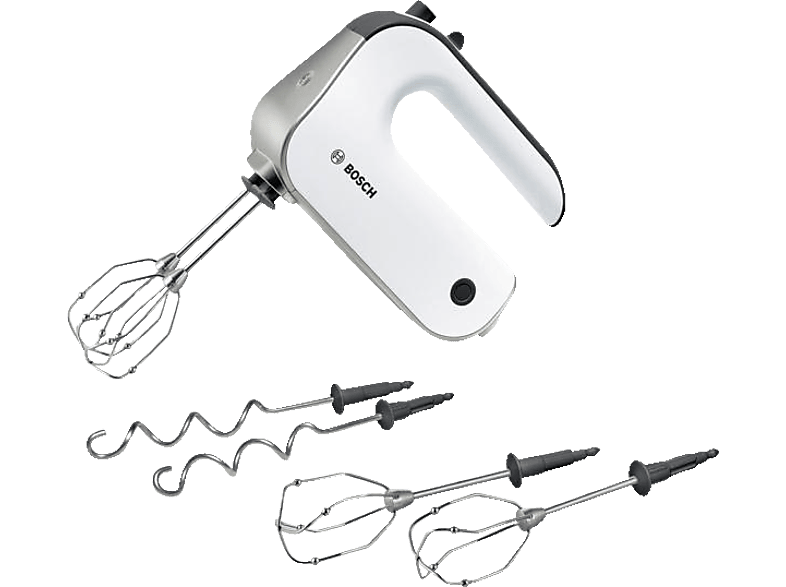 BOSCH MFQ4835DE Handmixer Weiß/Chrom (575 Watt) Handmixer in Weiß/Chrom