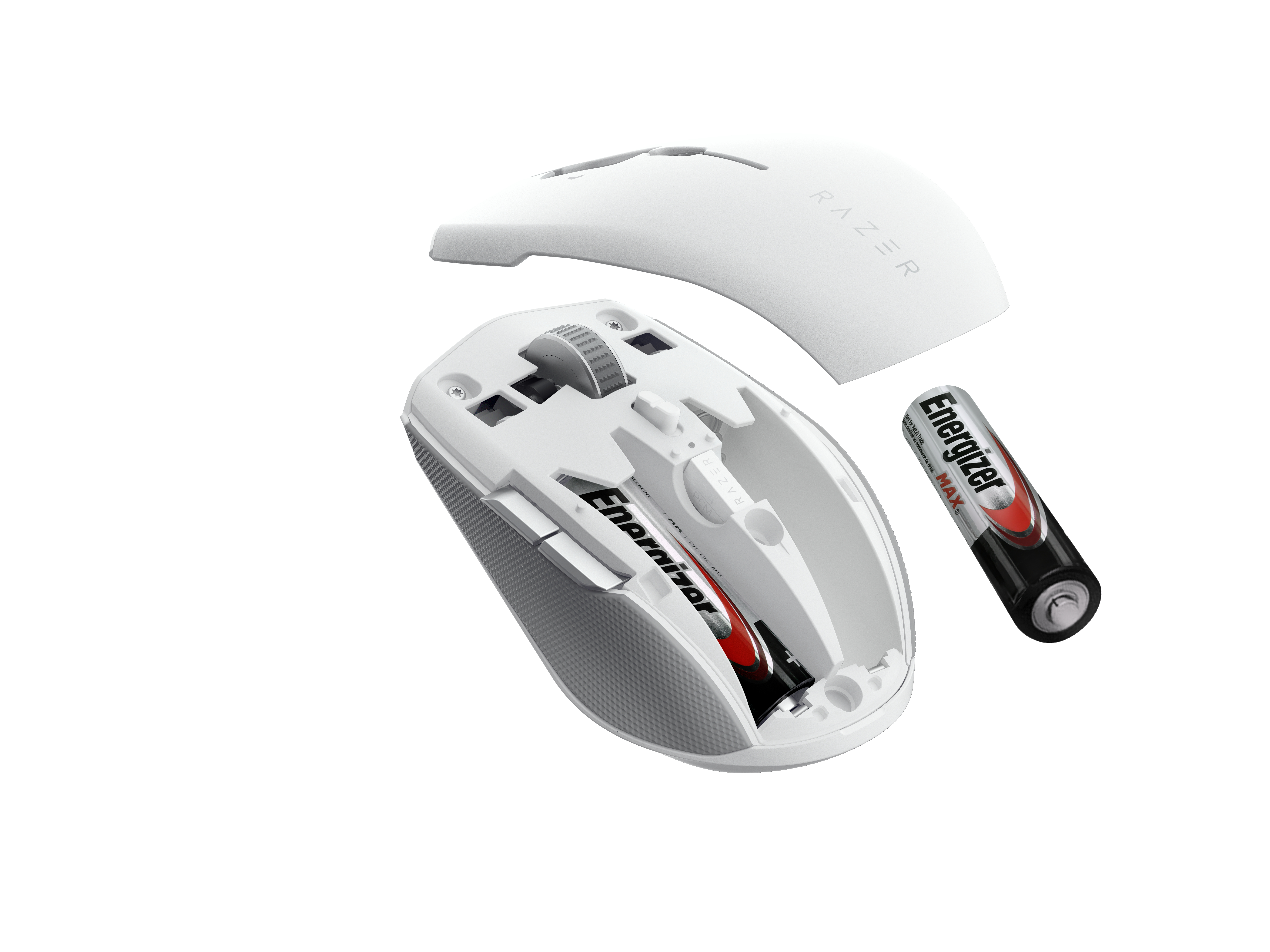 RAZER PRO CLICK MINI Maus, Weiß