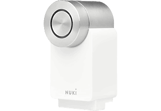 Cerradura electrónica - Nuki Smart Lock 3.0 Pro, Inteligente, WiFi, Abrepuertas, Control remoto, Blanco