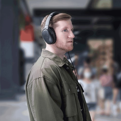 ASUS ROG Strix Go, Over-ear Gaming Headset Schwarz