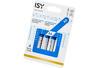 ISY IBA-2004 AA Batterie, 1.5 Volt 4 Stück