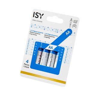 ISY IBA-2004 AA Batterie, 1.5 Volt 4 Stück