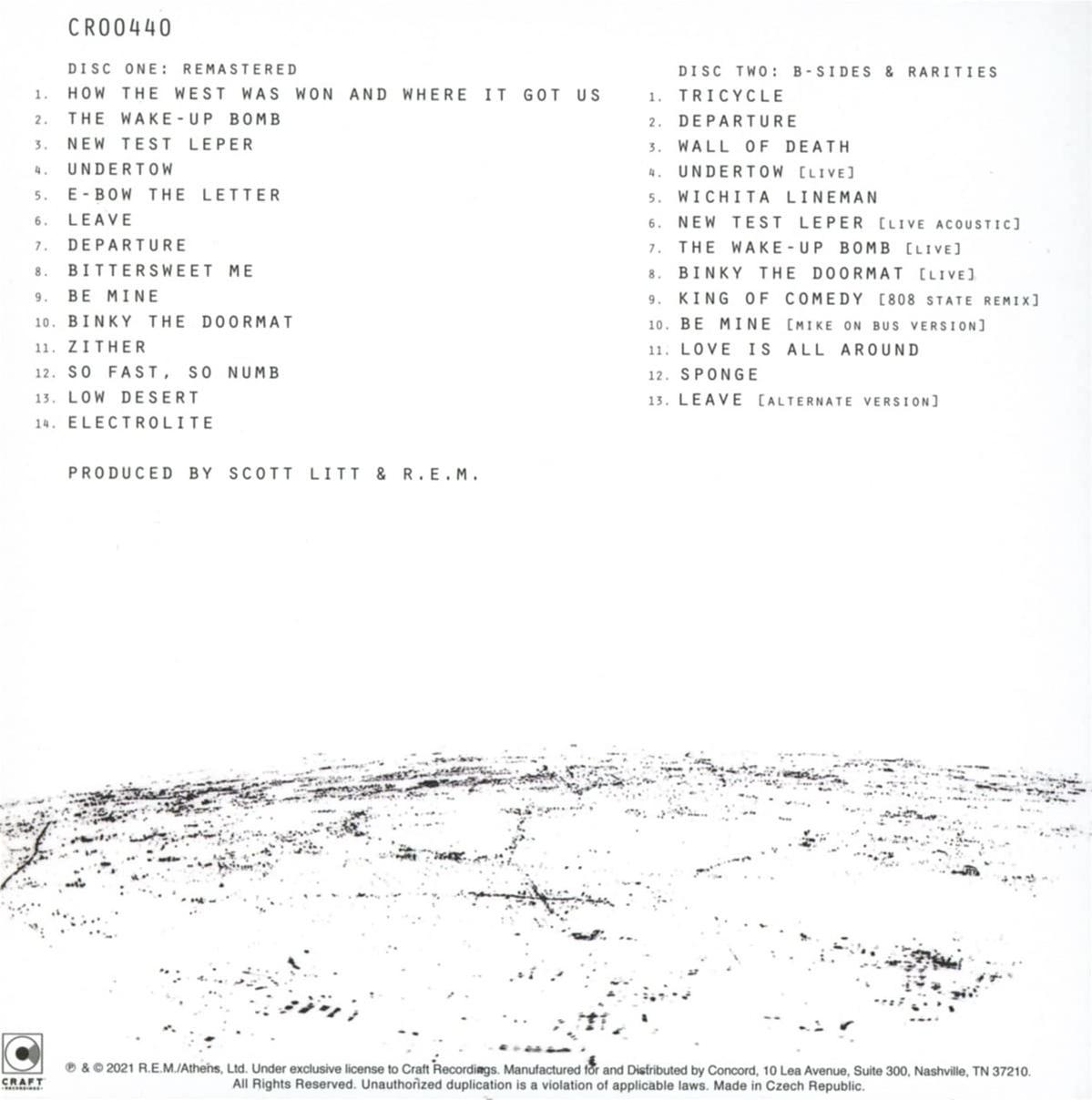 R.E.M. - New Adventures In Hi-Fi 25th Anni. (2CD)  - (CD)