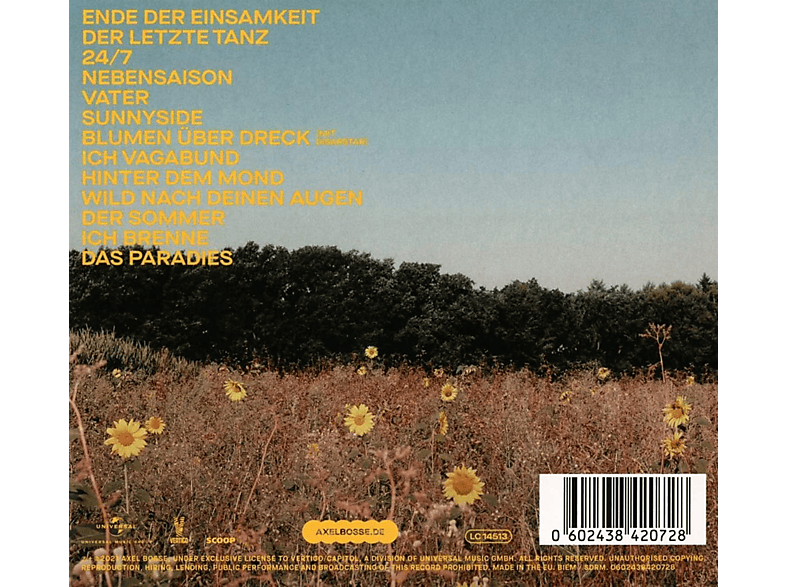 Thumbnail - Bosse - Sunnyside (Mintpack) (CD)