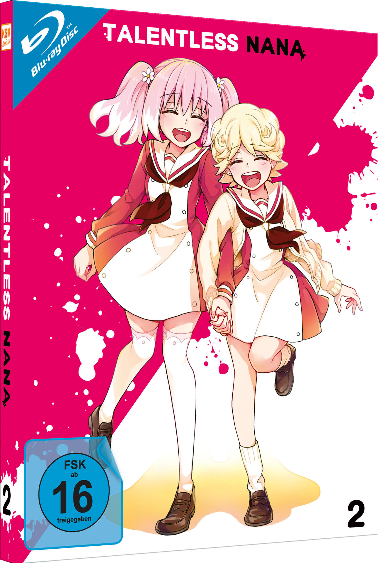 Blu-ray-Cover der Anime-Serie Talentless Nana.
