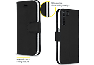ACCEZZ Wallet Softcase Booktype OPPO A91 Zwart