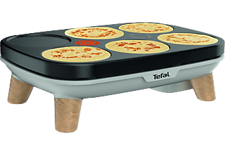 TEFAL Crêpier Gourmet - Crêpegerät (Holz-Optik)