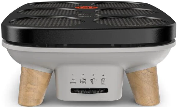 TEFAL Crepier Gourmet (PY900D) Crêpier Aspect bois