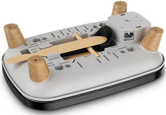 TEFAL Crepier Gourmet (PY900D) Crêpier Aspect bois