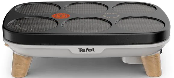 TEFAL Crepier Gourmet (PY900D) Crêpier Aspect bois