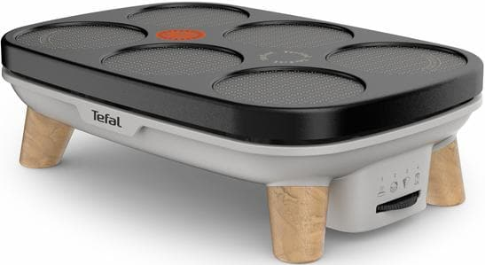 TEFAL Crepier Gourmet (PY900D) Crêpier Aspect bois