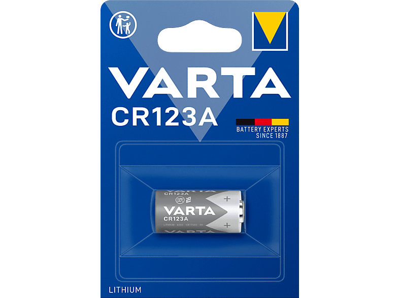 VARTA CR123A lítium fotóelem