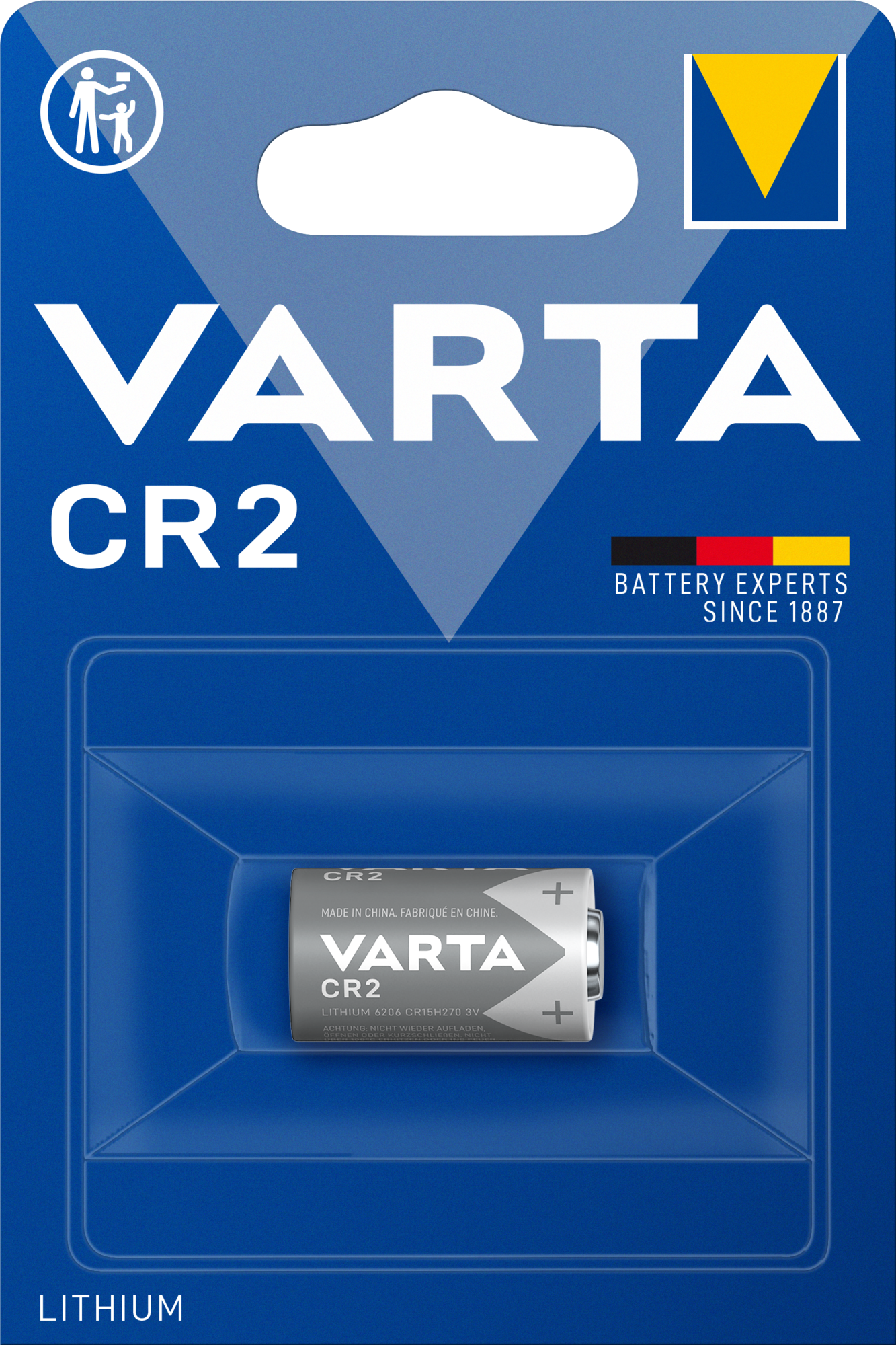 VARTA CR2 lítium fotóelem