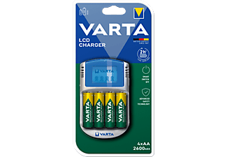 VARTA Power Play ceruza akkutöltő 4x2600mAh AA akkumulátorral