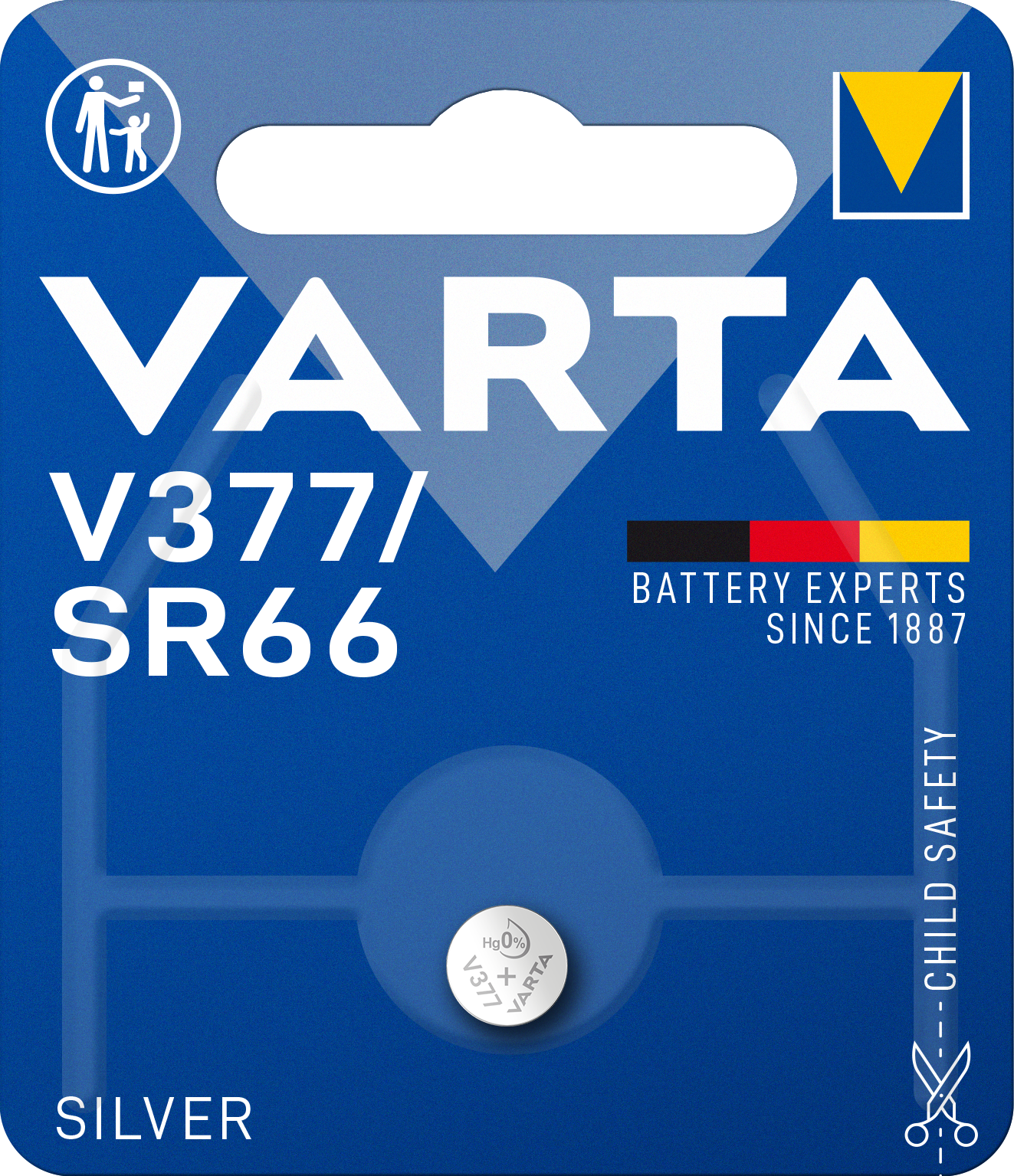 VARTA V377 ezüstoxid gombelem