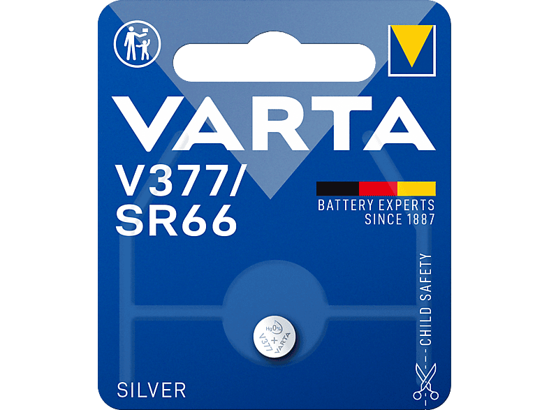 VARTA V377 ezüstoxid gombelem