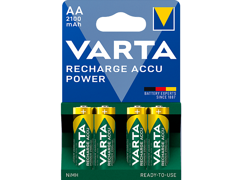 VARTA Longlife Ready2Use ceruza akku 2100mAh (4xAA)