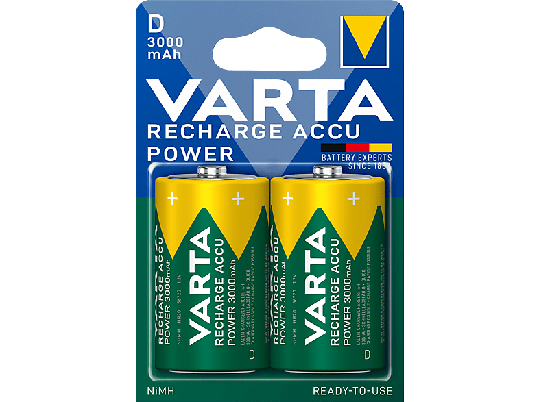 VARTA Power Ready2Use góliát akku 3000mAh (2xdb)