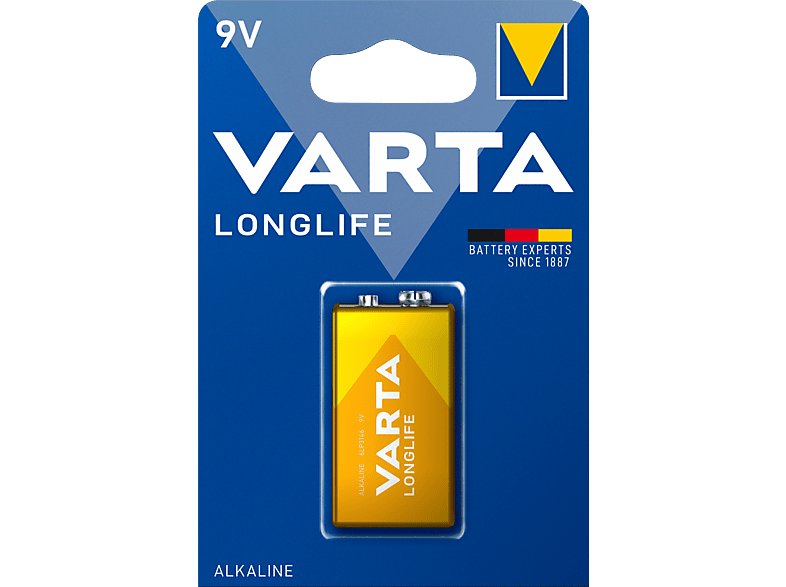 VARTA Longlife Extra 9V-os alkáli elem