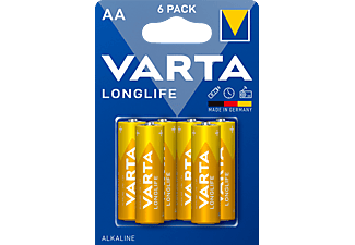 VARTA Longlife 6 db-os AA ceruzaelem csomag