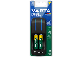 VARTA Pocket akkutöltő 4x2100mAh akkumulátorral