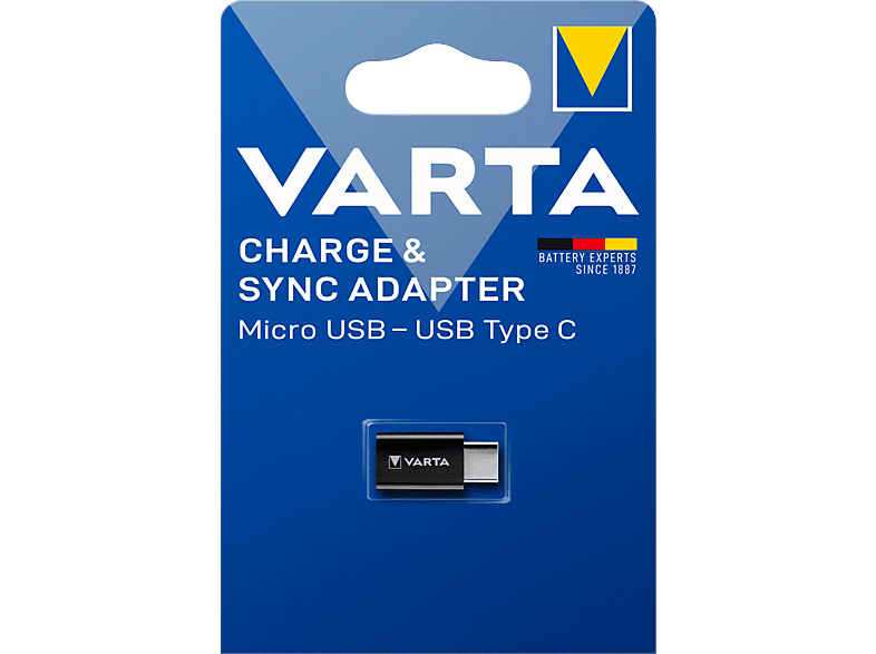 VARTA PORT. ADAPTER MICRO USB-USB TYPE C