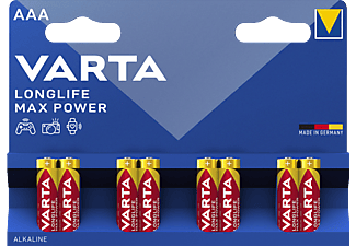 VARTA Longlife Max Power AAA 8BL alkáli mikro elem