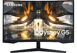 SAMSUNG LS32AG550EUXUF Odyssey G5 32” 1ms 165Hz WQHD DP HDMI Freesync 1000R Kavisli Gaming Monitör Siyah
