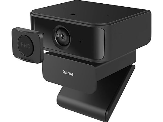 HAMA C-650 Face Tracking - Webcam (Nero)