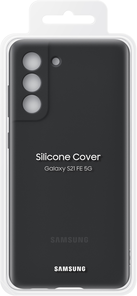 SAMSUNG Cover Silicone Galaxy S21 FE Dark Grey (EF-PG990TBEGWW)