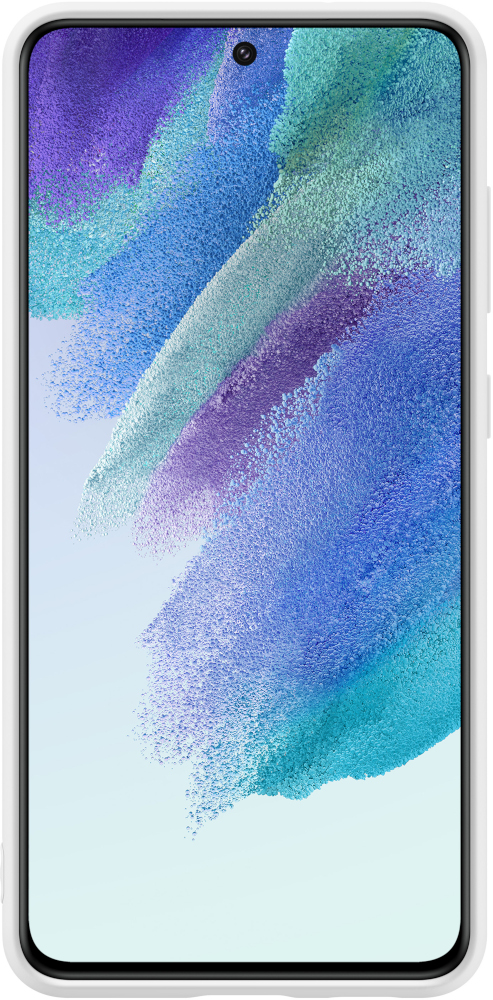 SAMSUNG Cover Silicone Galaxy S21 FE White (EF-PG990TWEGWW)