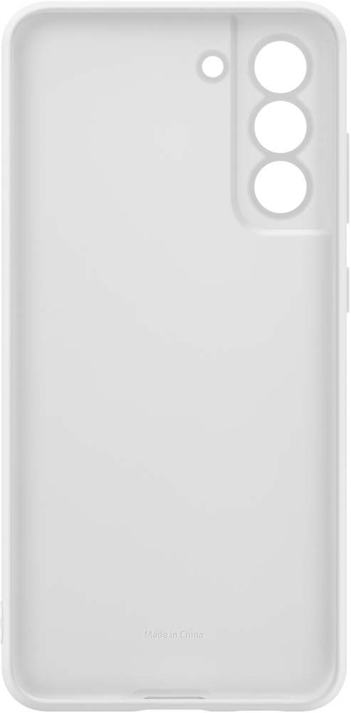 SAMSUNG Cover Silicone Galaxy S21 FE White (EF-PG990TWEGWW)
