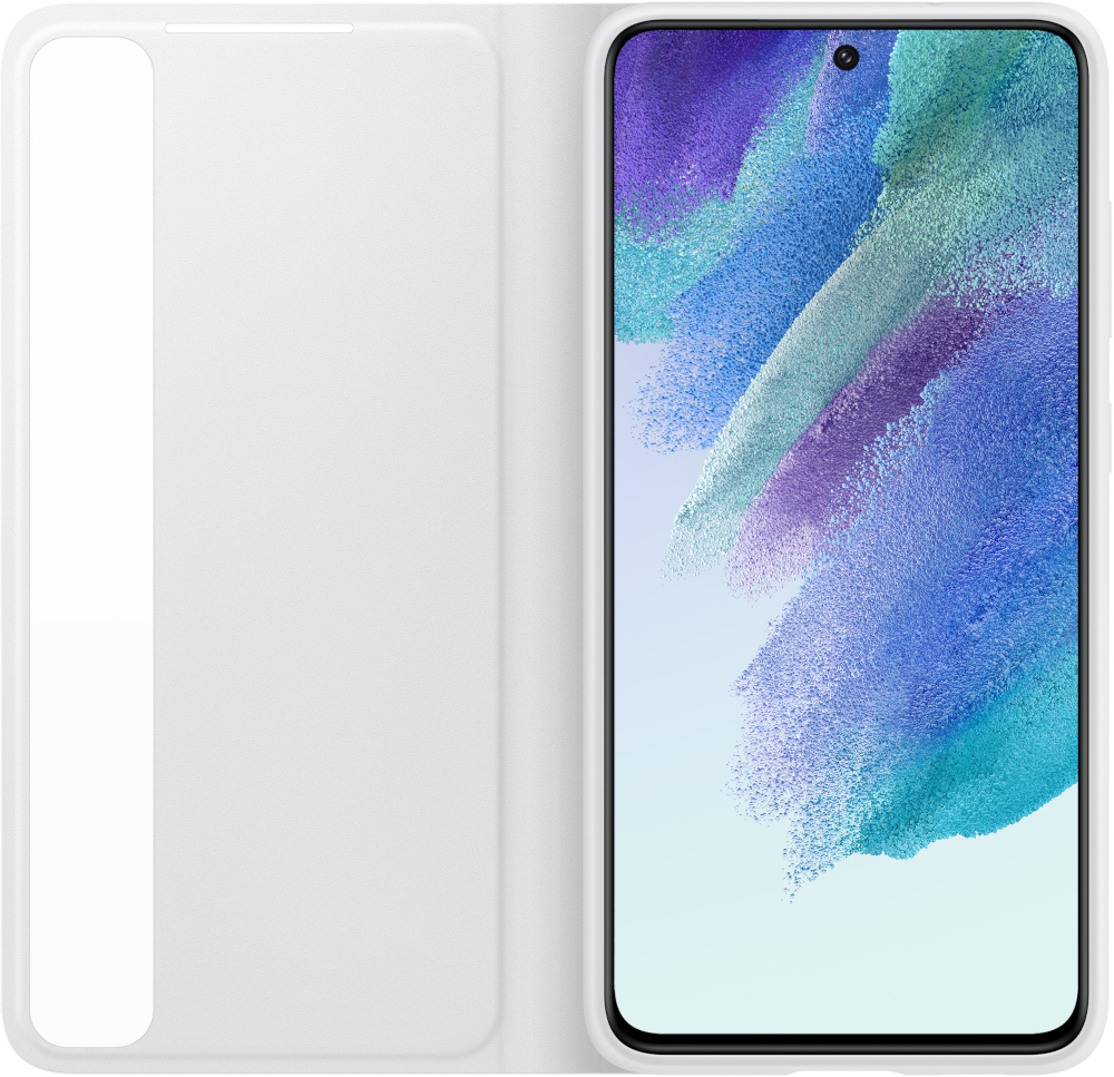 SAMSUNG Flipcover Smart View Galaxy S21 FE White (EF-ZG990CWEGEW)