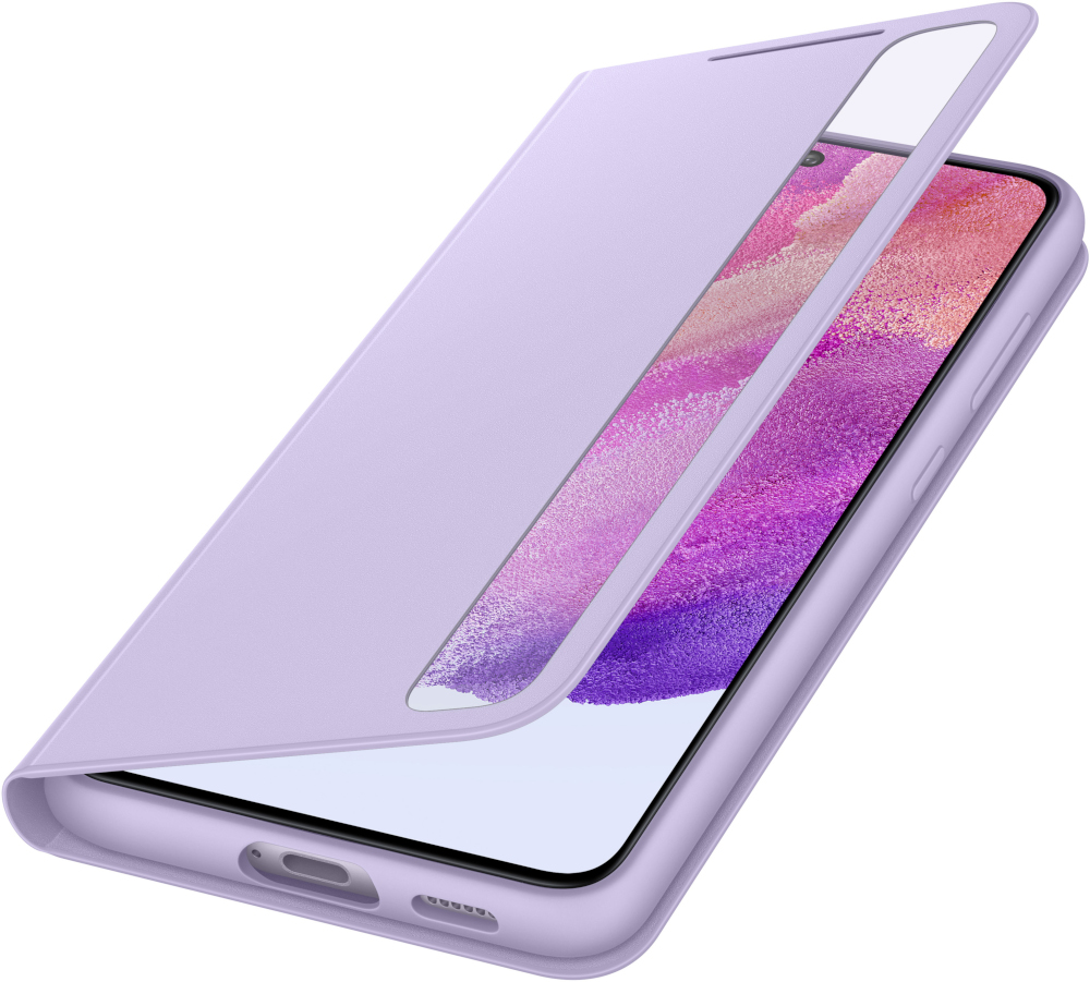 SAMSUNG Flipcover Smart View Galaxy S21 FE Lavender (EF-ZG990CVEGEW)