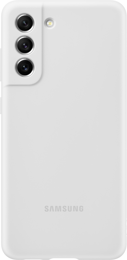 SAMSUNG Cover Silicone Galaxy S21 FE White (EF-PG990TWEGWW)