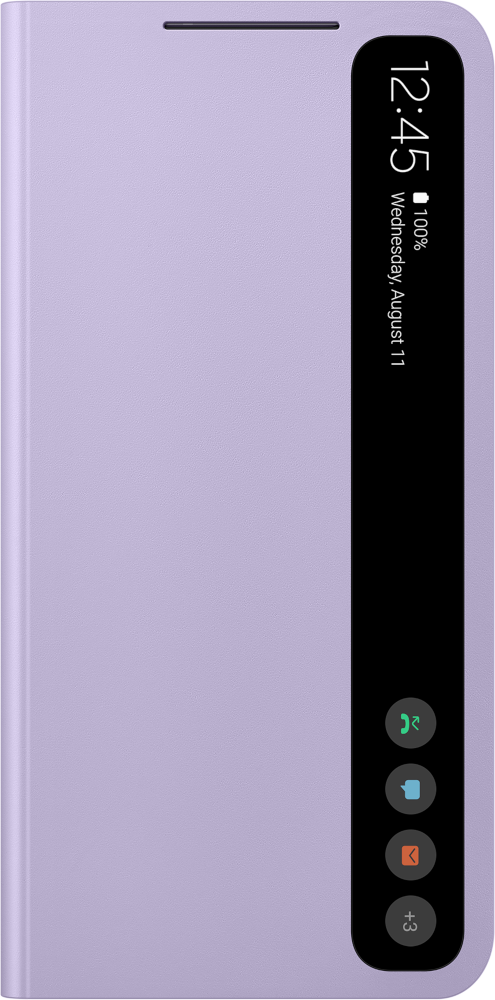 SAMSUNG Flipcover Smart View Galaxy S21 FE Lavender (EF-ZG990CVEGEW)