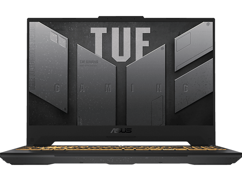 ASUS TUF Gaming F15 FX507ZM-HN016W, Gaming Notebook, mit 15,6 Zoll Display, Intel® i7-12700H Prozessor, 16 GB RAM, 512 GB SSD, NVIDIA, GeForce RTX™ 3060, Grau Windows 11 Home (64 Bit)