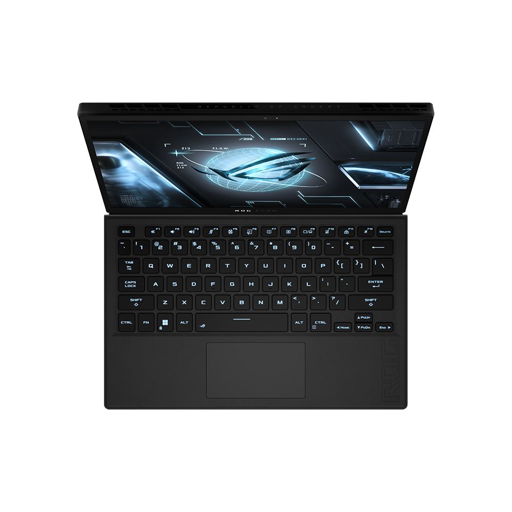 1 11 Schwarz 3050 16 GZ301ZE-LD002W, Flow mit i9-12900H Zoll RAM, 13,4 SSD, Convertible, Z13 GB ASUS Intel® (64 ROG Ti, TB Prozessor, NVIDIA, RTX™ Bit) Touchscreen, Home Windows Display GeForce