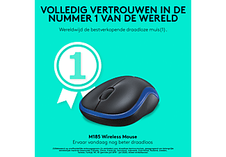 Ontrouw Bachelor opleiding reactie LOGITECH M185 Blauw kopen? | MediaMarkt