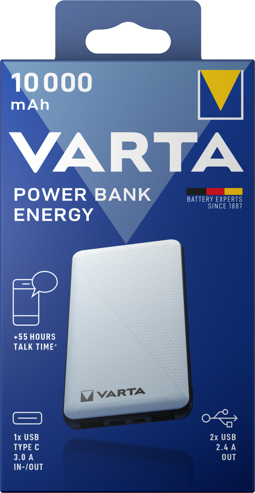 VARTA powerbank Energy 10000 mAh (57976101111)
