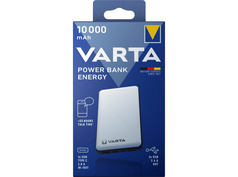 Herinnering beschaving het einde VARTA Powerbank Energy 10000 mAh - MediaMarkt online vásárlás
