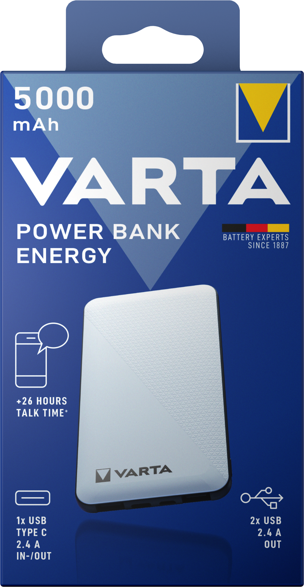 VARTA powerbank Energy 5000 mAh (57975101111)