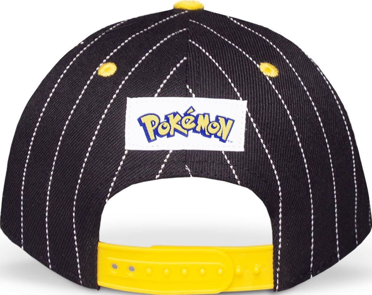 DIFUZED Pokémon - Pikachu - casquette (Noir/jaune)