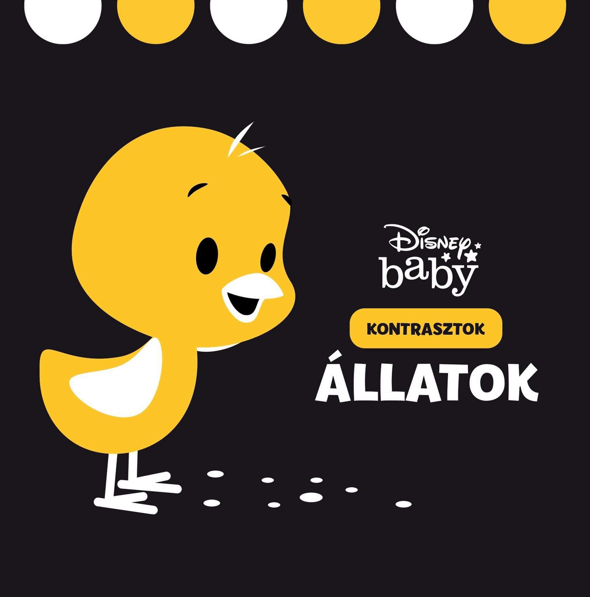 Manó Könyvek - Kontrasztok Állatok Disney Baby