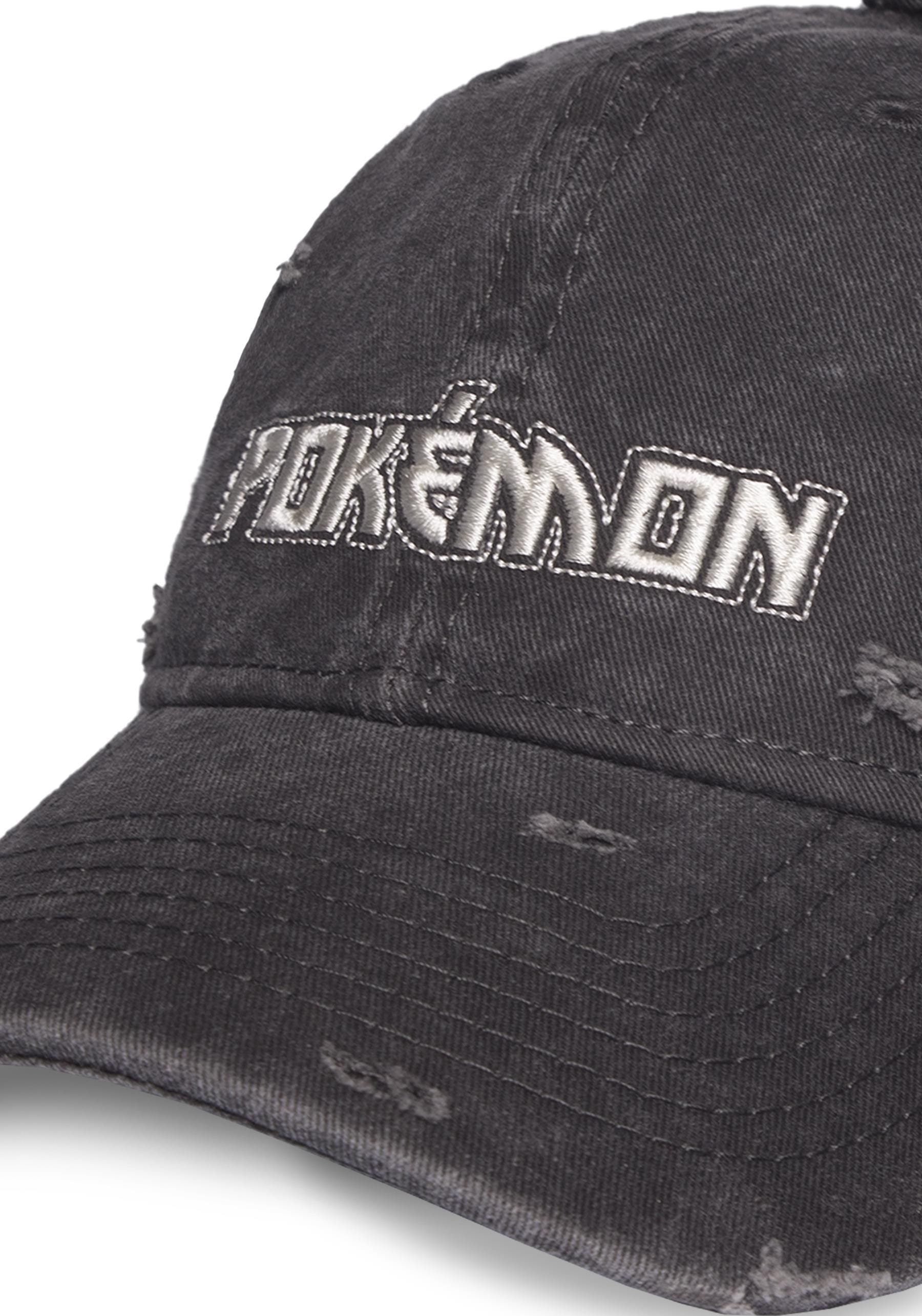 DIFUZED Pokémon - Distressed - casquette (gris/argent)