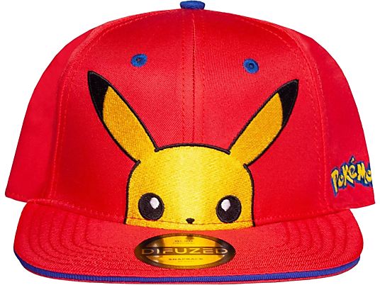 DIFUZED Pokémon - Kids Snapback - berretto (Rosso/blu)