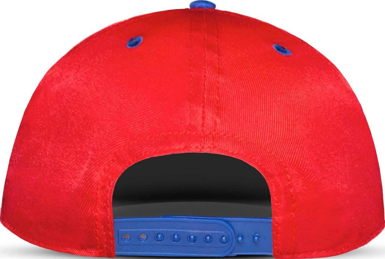 DIFUZED Pokémon - Kids Snapback - casquette (Rouge - Bleu)