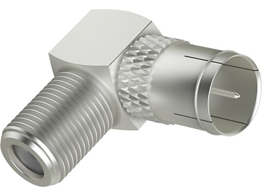 HAMA 00205312 - SAT-Adapter (Silber)